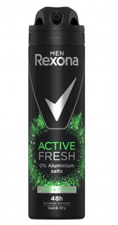 Rexona men Active Fresh pánsky anti-transpirant spray - 150 ml