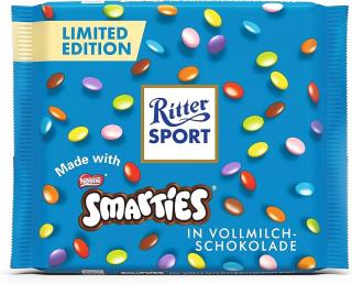 Ritter Sport Smarties mliečna čokoláda - 100 g