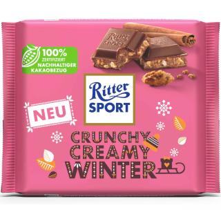 Ritter Sport Winter crunchy creamy mliečna čokoláda - 100 g