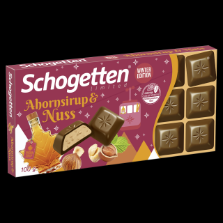 Schogetten Ahornsirup & Nuss mliečna čokoláda - 100 g