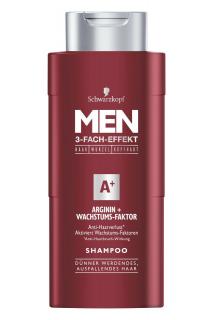 Schwarzkopf Men Arginin + Wachstums-faktor šampón na vlasy - 250 ml