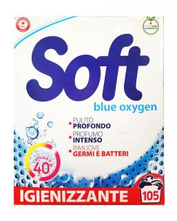 Soft Blue oxygen Igienizante prášok na pranie 5,25 kg - 105 praní