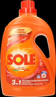 Sole Proteggi colore 3 in 1 dezinfekčný gél na pranie 1,845 L - 41 praní