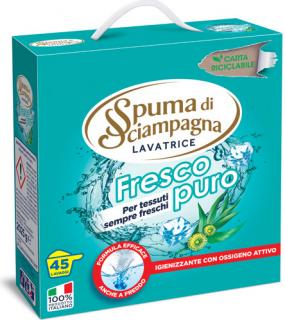 Spuma di Sciampagna Lavatrice Fresco puro prášok na pranie 2,025 kg - 45 praní