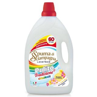 Spuma di Sciampagna Pulito Colorati gél na pranie 3,0 l - 60 praní