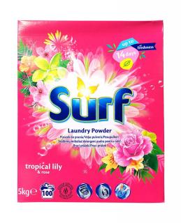 Surf Tropical lily & Rose prášok na pranie 5,0 kg - 100 praní