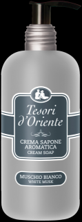 Tesori d´ Oriente mydlo na ruky Muschio bianco Biele pižmo - 300 ml