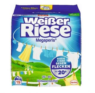 Weisser riese megaperls Kalk-aktiv prášok na pranie 1,14 kg - 19 praní