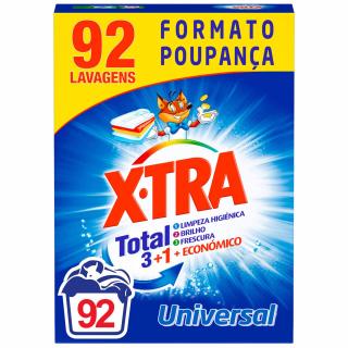 X-TRA Total 3+1 universal prací prášok 4,554 kg - 92 praní