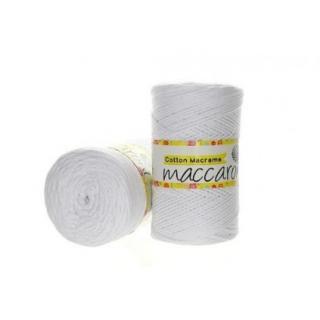 Cotton Macrame Farba: Biela