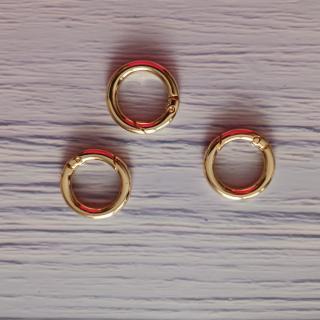 Karabínka krúžok 18mm Farba: ružové zlato