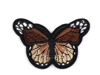 Nažehlovačka - motýľ hnedý