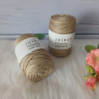 Polyester macrame JUSKUV Farba: 04 hnedá