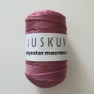 Polyester macrame JUSKUV Farba: 15 ružová