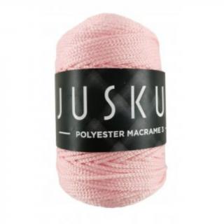 Polyester macrame JUSKUV Farba: 17 svetlá ružová