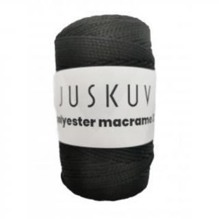 Polyester macrame JUSKUV Farba: 31 čierna