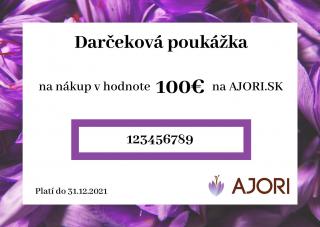 Darčeková poukážka 100€