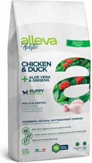 Alleva HOLISTIC dog puppy & junior maxi chicken & duck Váha: 12kg