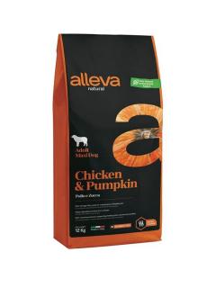 Alleva NATURAL dog adult maxi chicken & pumpkin Váha: 12kg