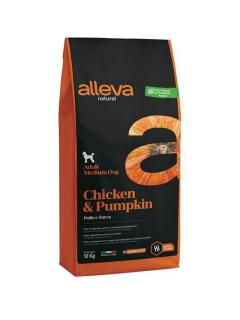 Alleva NATURAL dog adult medium chicken & pumpkin Váha: 12kg