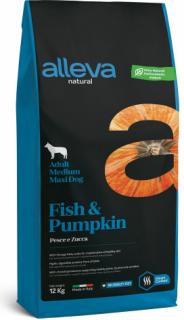 Alleva NATURAL dog adult medium & maxi fish & pumpkin Váha: 12kg