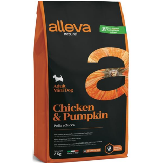 Alleva NATURAL dog adult mini chicken & pumpkin Váha: 12kg