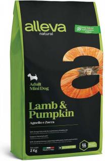 Alleva NATURAL dog adult mini lamb & pumpkin Váha: 12kg