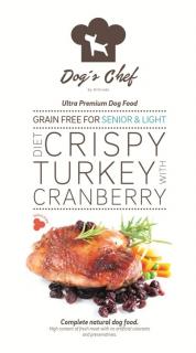 Dog´s Chef Diet Crispy Turkey with Cranberry SENIOR/LIGHT Váha: 12kg