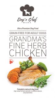 Dog’s Chef Grandma’s Fine Herb Chicken ADULT Váha: 2kg