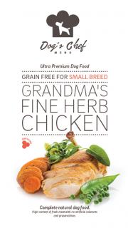 Dog’s Chef Grandma’s Fine Herb Chicken SMALL BREED Váha: 12kg