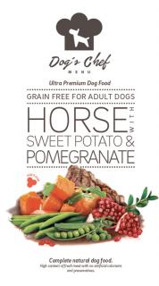 Dog’s Chef Horse with Sweet Potato & Pomegranate ADULT Váha: 12kg