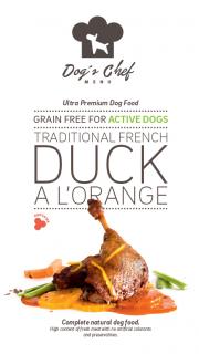 Dog’s Chef Traditional French Duck a l’Orange ACTIVE Váha: 2kg