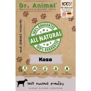Dr. Animal KOZA - mäsové prúžky, 80g