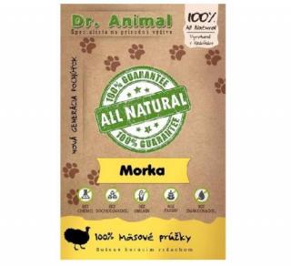 Dr. Animal MORKA - mäsové prúžky, 80g