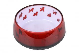 Show Tech K-Design Anti-Slip Bowl - červená miska priemer 12,3cm - 330ml