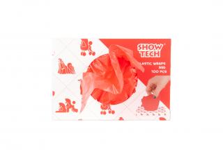 Show Tech Plastic Wraps - balíčkovací igelit (15x30cm), 100ks Farba: Červená