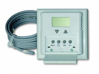 Digitálny termostat BMR VTM 3000 (Programovateľný, sníma teplotu priestoru aj podlahy)