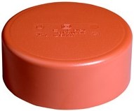 OSMA KGK krytka DN125, PVC, oranžová