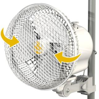 Klipsnový oscilační ventilátor Monkey Fan - Ø21cm