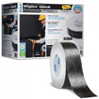 Páska SIGA Wigluv čierna 60mm x 40m (Exteriérová extrémne UV stabilná páska )