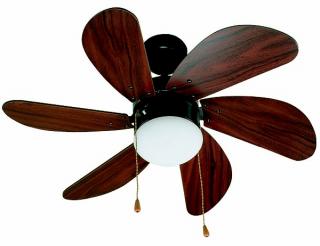 Stropný ventilátor s osvetlením Faro PALAO 33185 mahagon