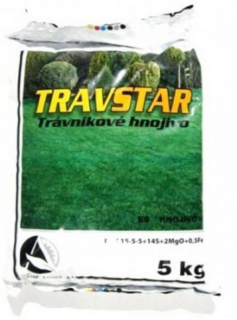 AGRARIA Hnojivo trávnikové TRAVSTAR 5 kg