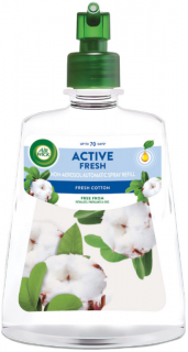 Air Wick Active Fresh náplň do difuzéra na vodnej báze svieža bavlna 228 ml