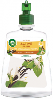 Air Wick Active Fresh náplň do difuzéra na vodnej báze vanilka  zimolez 228 ml