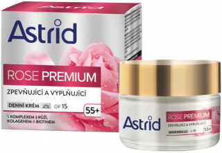 Astrid Rose Premium denný krém spevňujúci a vyplňujúci 55+ 50 ml