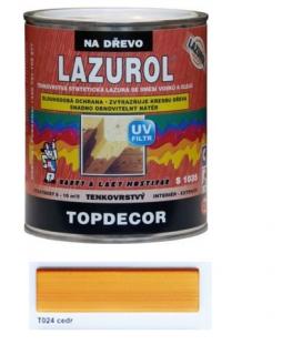 Barvy a laky Hostivař LAZUROL TOPDECOR S 1035 céder T024 2,5l