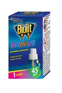 BIOLIT ELEKTRICKÁ TEKUTÁ NÁPLŇ FAMILY 45 NOCÍ