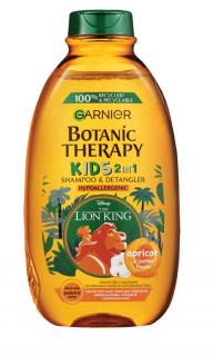 Botanic Therapy Disney Kids 2v1 šampónkondicionér Leví kráľ, marhuľa, 400ml