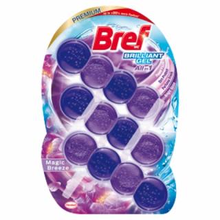 BREF WC POWER BRILLIANT GEL MAGIC BREEZE 3KS