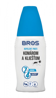 Bros repelent proti komárom a kliešťom 100 ml